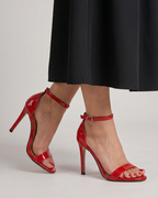 Linnea | Open Toe Ankle Strap Stiletto Sandals