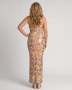 Siqua | Ditsy Floral Sleeveless Bodycon Midi Dress